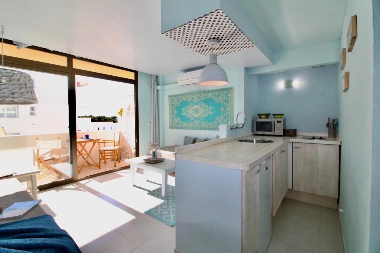 Agradable Apartamento Con Terraza En Formentera Ес-Пухольс Екстер'єр фото